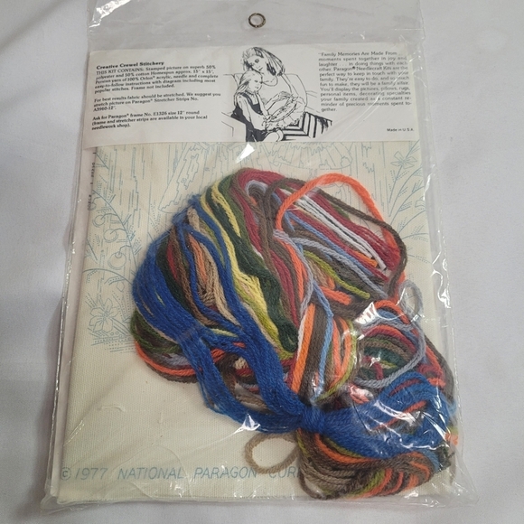 VTG Paragon Embroidery Kit Hummel Design 1976 " Birdwatching" NIP - Picture 6 of 9